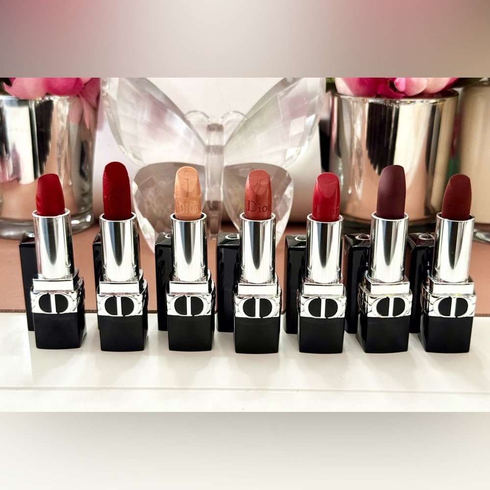 Last 2‼️ Rouge Dior Lipsticks
Beige Taffeta Metallic 225